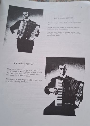Accordion music book