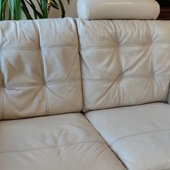 2 Seater Leather Sofa