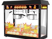 Commercial popcorn machine Popcorn machine - 10 kg/h - with 2 kettles