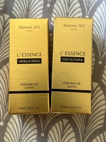 Maison 21G perfume oils brand new