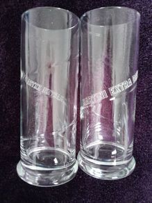 Vintage - Two Martini Extra Dry Glasses