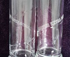 Vintage - Two Martini Extra Dry Glasses
