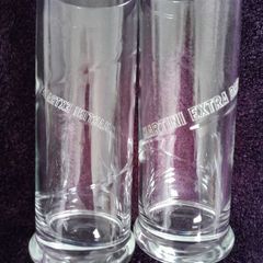 Vintage - Two Martini Extra Dry Glasses