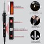 NEW SALE | Soldering Iron Kit Electric with Switch 60W Adjustable Temperature 200 Degrees - 450 Degrees Soldering Gun Welding Image 2