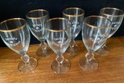 Irish Whiskey Set of Six  Glasses