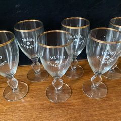 Irish Whiskey Set of Six  Glasses