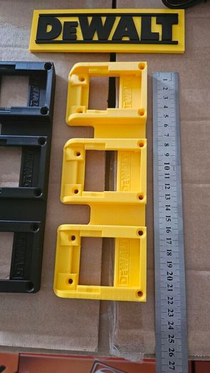 DeWalt Wall Mount Triple Battery Holder