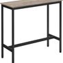 Bar Table, Fine High Table, Kitchen Table, Dining Table, with Sturdy Metal Frame, 100 x 40 x 90 cm Image 4