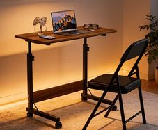 Compact Desk / Study Table Modern Wood Finish