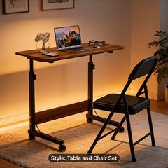 Compact Desk / Study Table Modern Wood Finish