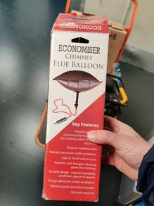 Chimney flu balloon