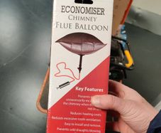 Chimney flu balloon