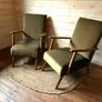 Vintage retro armchairs Image 4