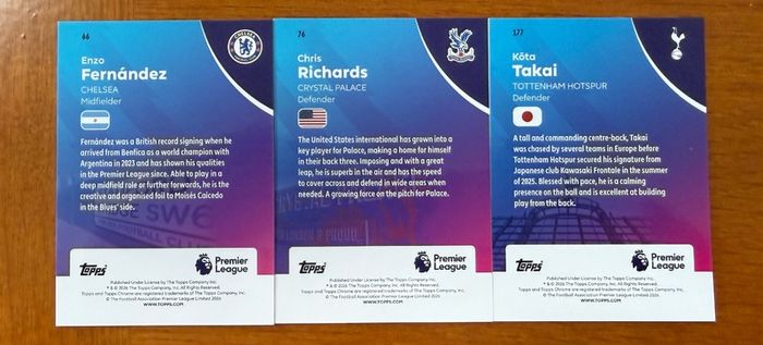 Topps Chrome cards