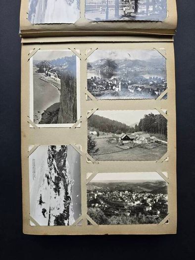 France  Large Vintage Postcard Album approx 500 cards 1900 1940 towns cities landscapes