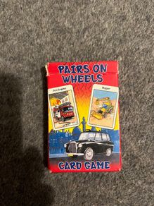 Snap/pair card transport game