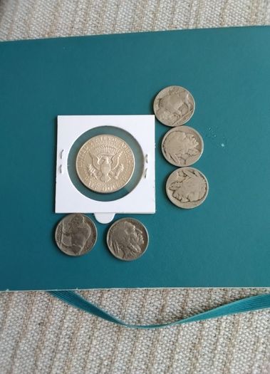Jfk Silver Half Dollar  &  Silver  Coins