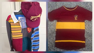 Harry Potter clothing bundle age 7-8