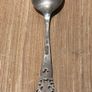 Vintage Decorative sterling silver collectible Teaspoon Image 2