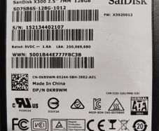 Multiple Brands 128 GB SSDs