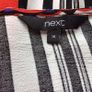 Next Ladies red black and cream blouse top Uk 16 postage included Image 5