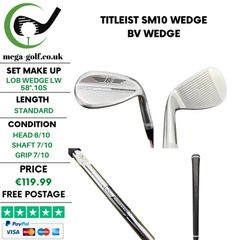Titleist SM10 Wedge Lw 58 Degree.10S / Bv Wedge