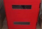 double fire extinguisher cabinet