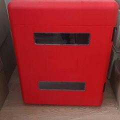 double fire extinguisher cabinet