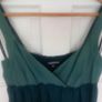 Warehouse green dress Image 2