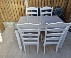 Free Wooden Dining Table and Chairs