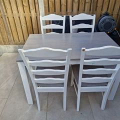 Free Wooden Dining Table and Chairs