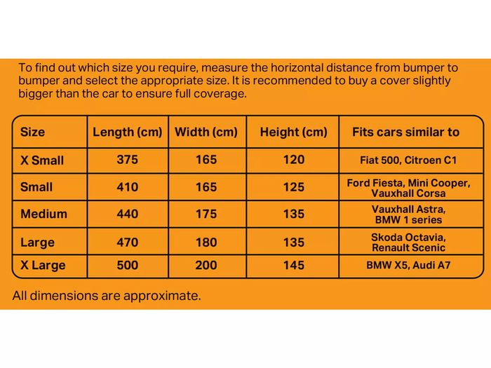 Halfords Car Cover