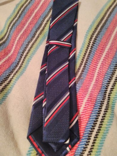 Men's tie (Dark blue)