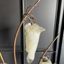 glass/ metal floor lamp Image 4