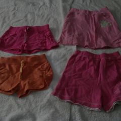 selection of shorts