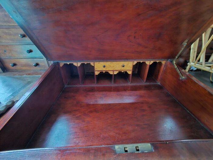 Antique Desk & Chairs