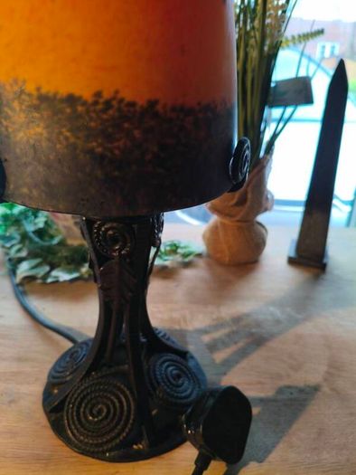 Antique art deco lamp