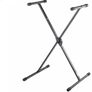 Brand New Keyboard Piano Stand. Heavy Duty, Height Adjustable Keyboard Stand (Black) For Sale Image 2