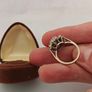 Vintage 18ct White Gold Tiered Cluster Cocktail Ring | 6.85g | Fully Hallmarked - Size M Image 8