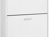 Shoe Cabinet with 2 Compartments - Free Delivery Nationwide