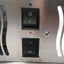 Bidex Diamond 1.9kw Stainless Steel Electric Kitchen Plinth Heater Image 2