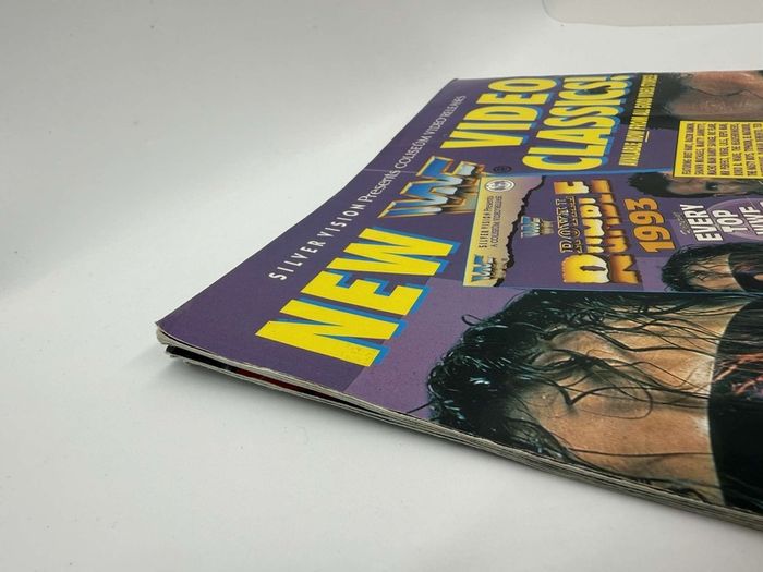 Wwe WWF European spring Tour 1993 Official souvenir Programme