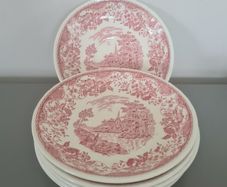 6 Saucers Royal Tudor Ware