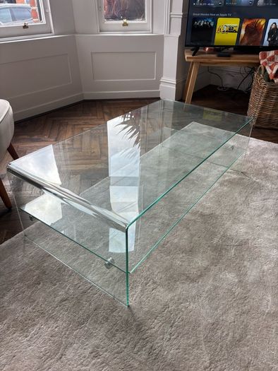 Sklum glass coffee table