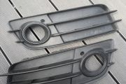 Audi front bumper fog lamp grills