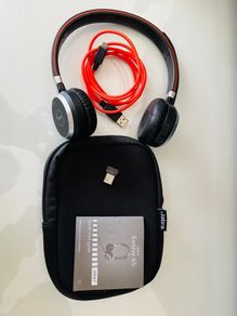Jabra Evolve 65 wireless and wired headphone for sell.