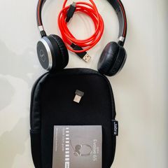 Jabra Evolve 65 wireless and wired headphone for sell.
