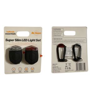 Halfords Super Slim LED Bike Light Set  ( Bicycle Bike Light Mountain bike light )