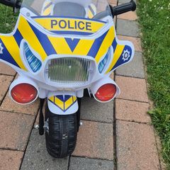 Child's Police Electric Ride On 6v