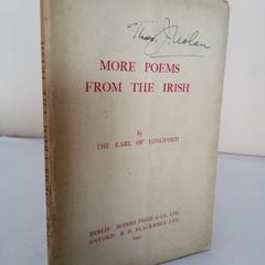 More Poems from the Irish by The Earl of Longford (HQ888)